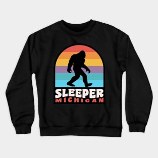 Sleeper State Park Bigfoot Sasquatch Michigan Crewneck Sweatshirt